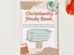 Christianity (Bible) Study Booklet