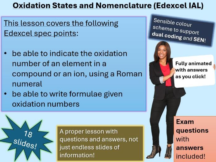 Oxidation States and Systematic Naming | Full Lesson (click for video preview)