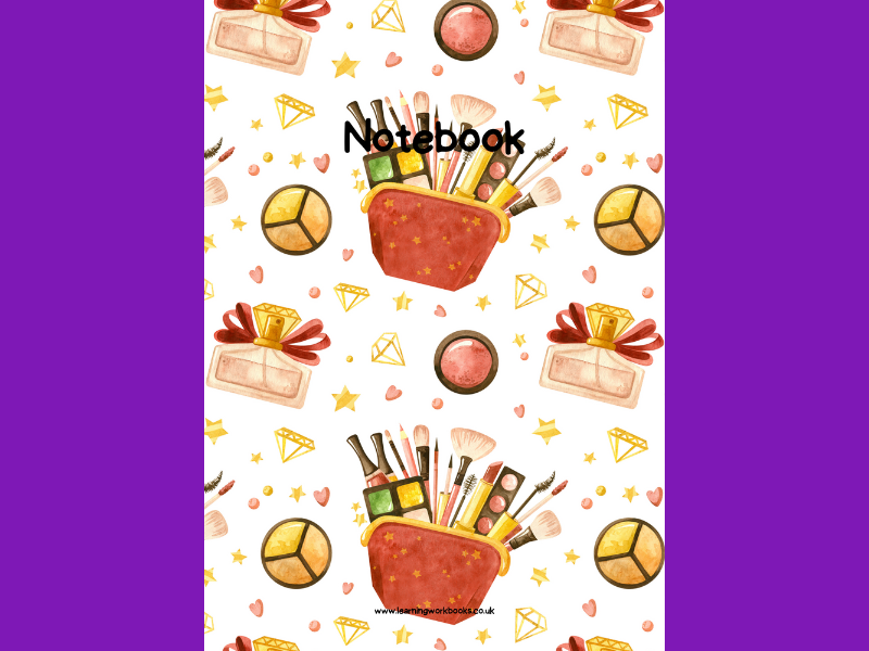 Makeup A4 Lined Notebook 3