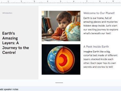 Earth's Amazing Layers - Assembly/lesson - Informative Powerpoint