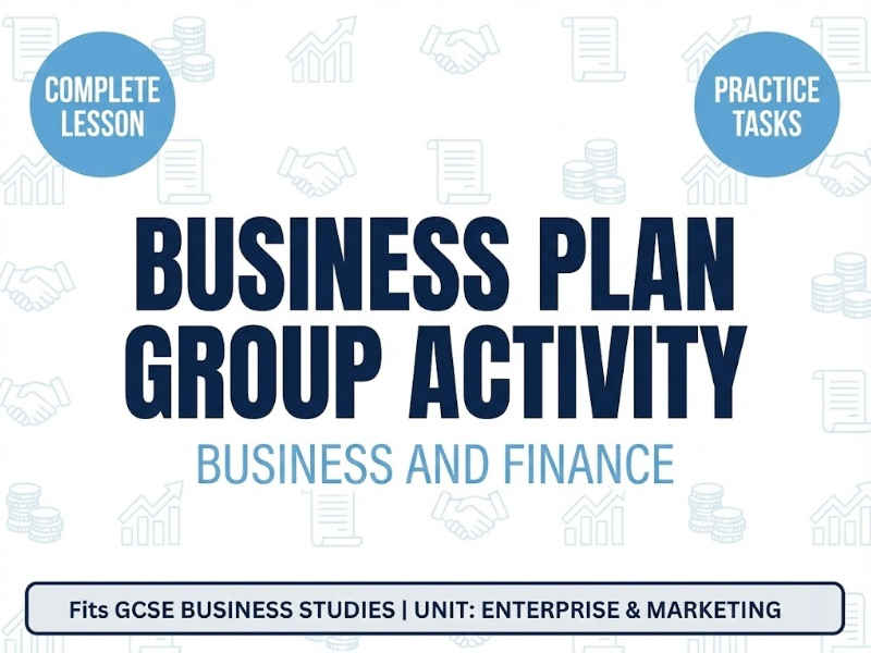 Business Planning and Pitching Activity Pack | GCSE Speed Dating Task Bundle