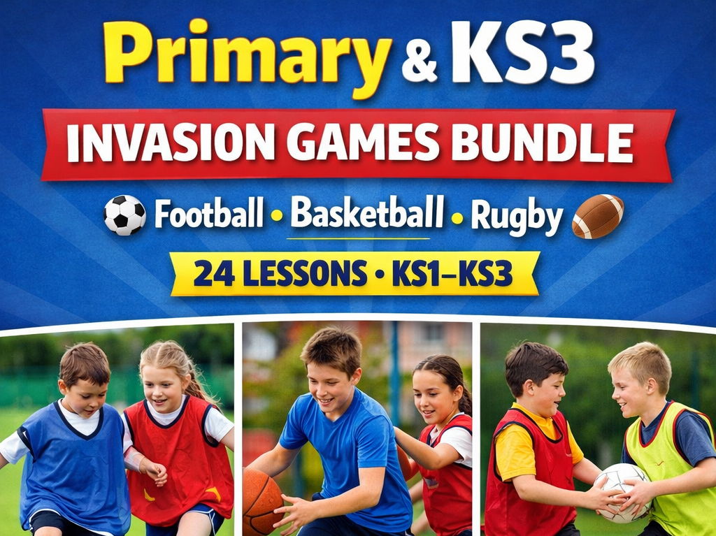Primary & KS3 Invasion Games Bundle