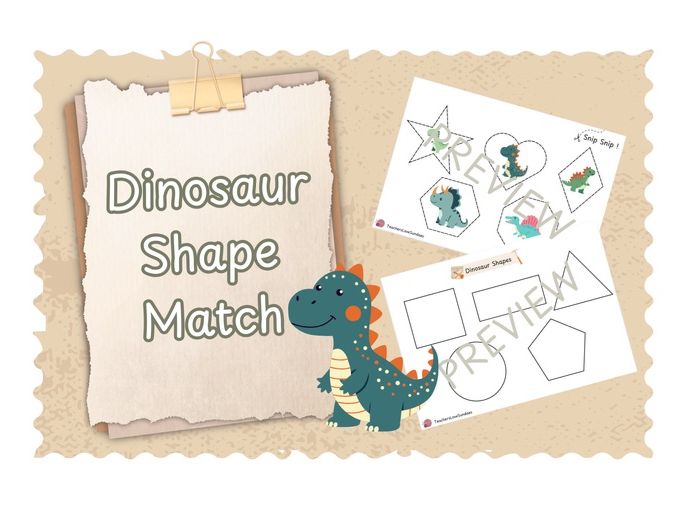 Dinosaur Shape Match