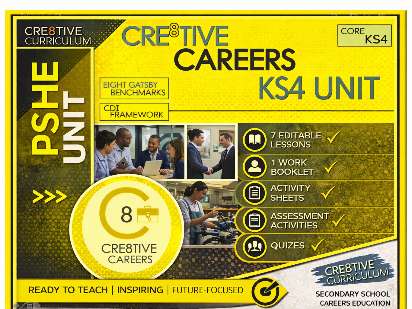 Cre8tive Careers Year 11 Unit - CDI Gatsby Benchmarks