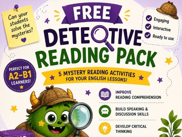 Free Mystery Reading Pack