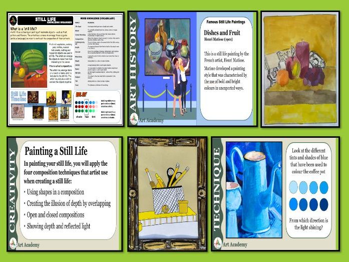 Art Academy 2026 - Still Life (Upper Key Stage 2)