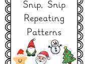 Snip Snip Repeating Patterns (Christmas)