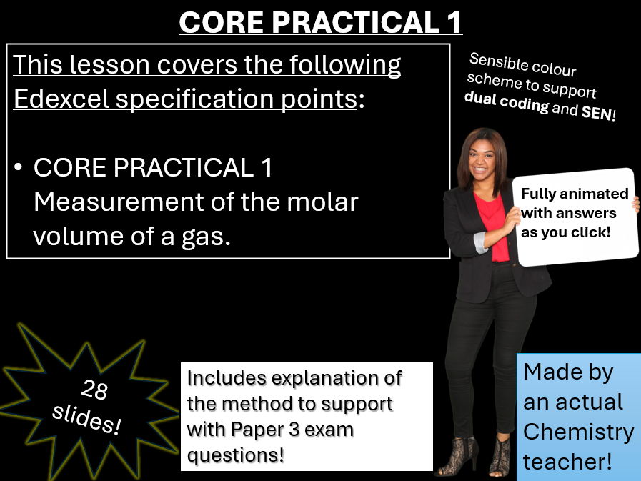 Core Practical 1 | Edexcel International AS Chemistry (click for video preview)