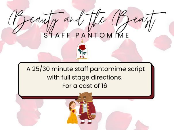 Staff Pantomime - Beauty and the Beast