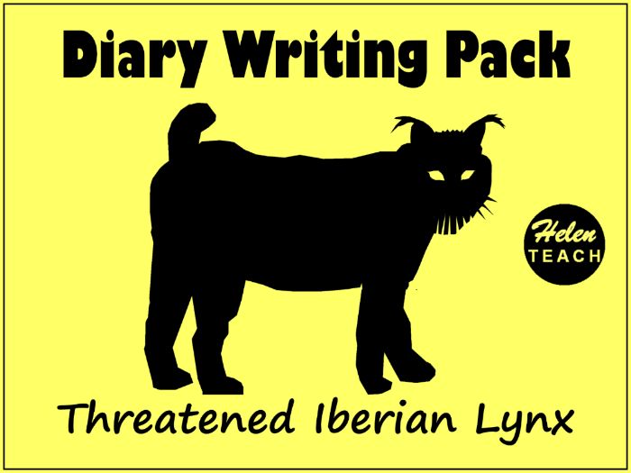 Endangered Lynx | Diary Writing Pack Cross-Curricular