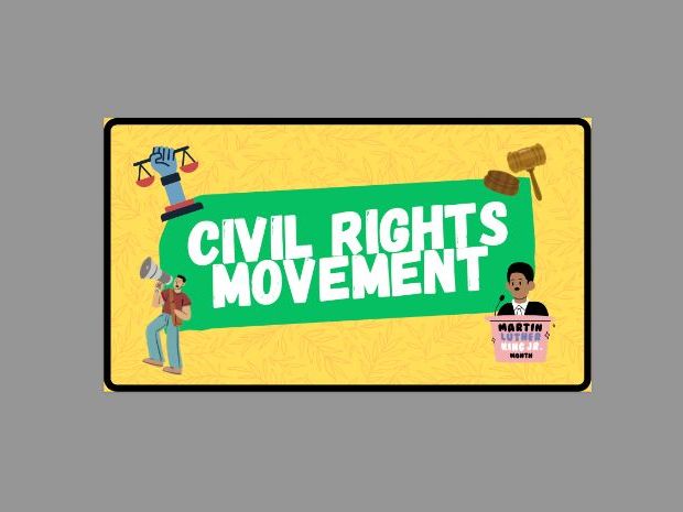 Civil Rights display banner