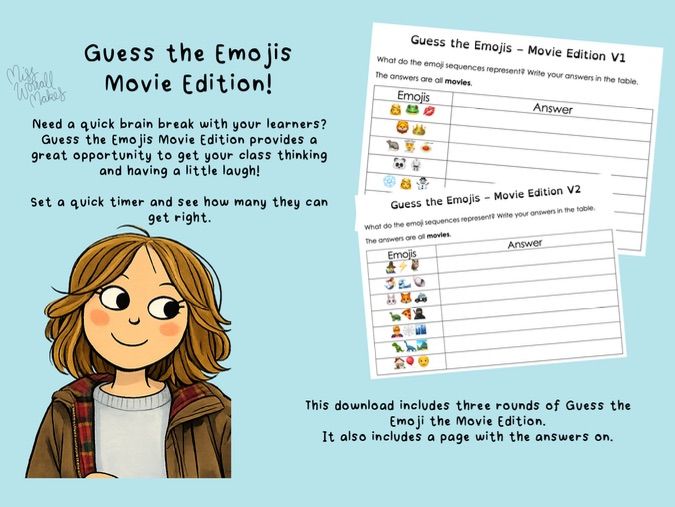 Guess the Emojis - Movie Edition