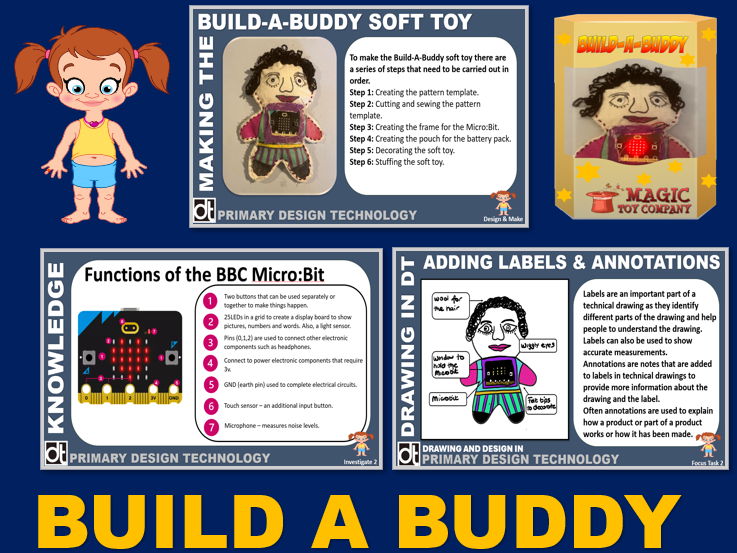 Design Technology - Build a Buddy (Upper Key Stage 2)