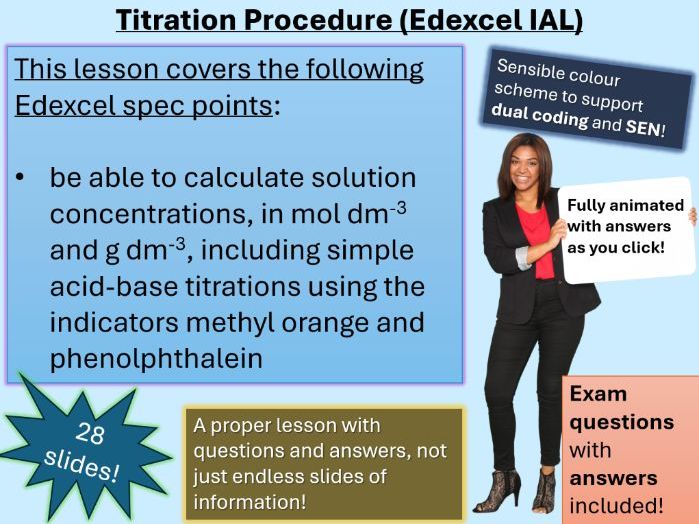 Performing a Titration | Full Lesson (click for video preview)