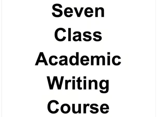 7 Class Academic Paragraph Writing. Lessons / Worksheets / Answer Booklet