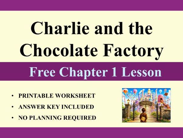 Charlie and the Chocolate Factory: Exercises for Chapter 1 (with Answers)