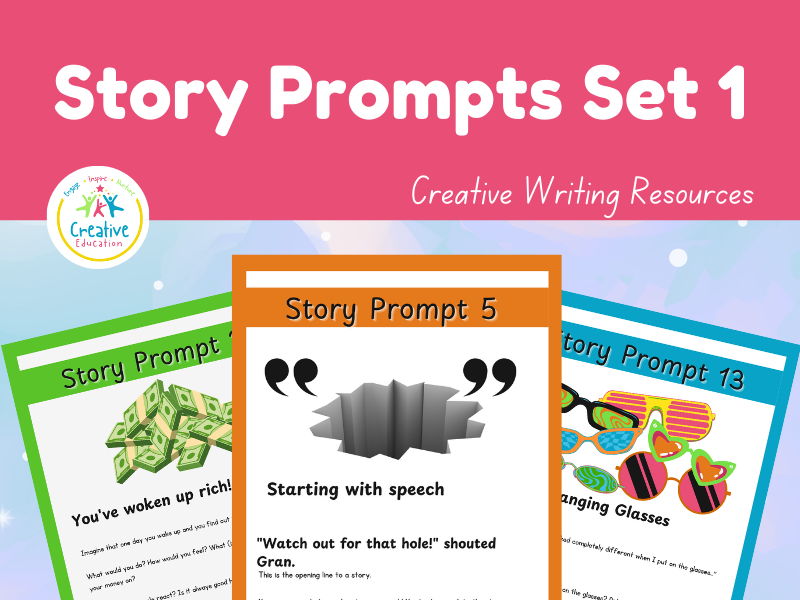 Story Prompts for Young Writers (7 - 11yrs)