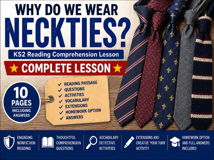 Why Do We Wear Neckties? KS2 Lesson