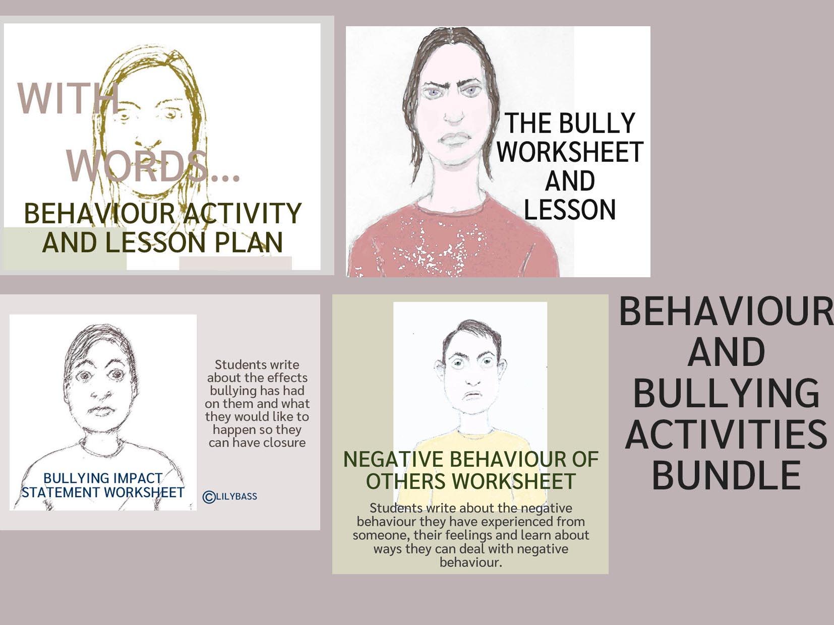 Behaviour and Bullying Activities Bundle (UK)