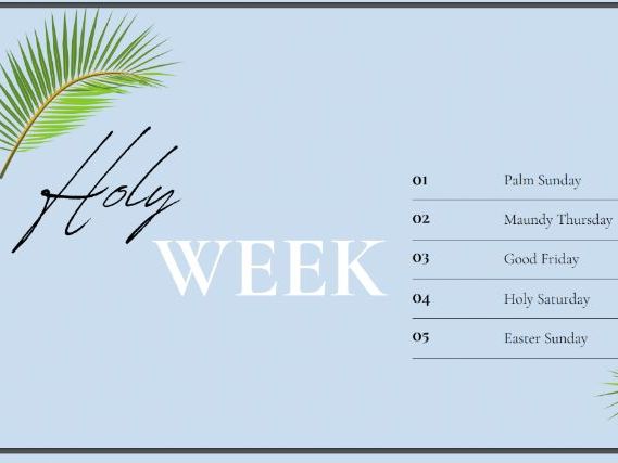 Holy Week PowerPoint