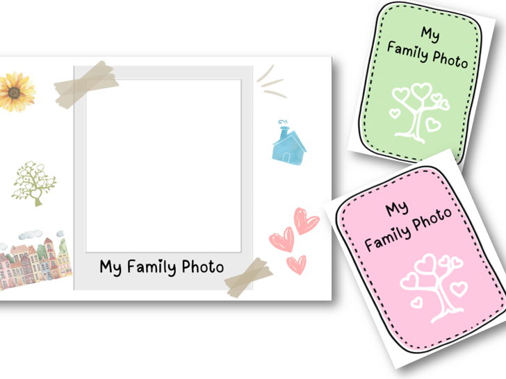 My Family Photo EYFS/KS1