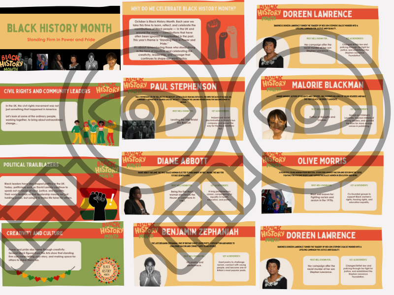 Black History Month 2025 Assembly – Standing Firm in Power and Pride ...