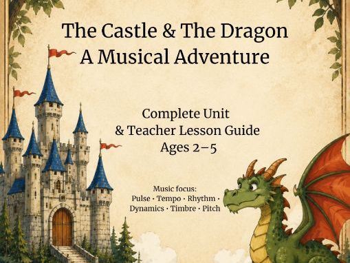Castles and Dragons Music Unit | EYFS Music | Ages 2–5 | 4–6 Week Themed Music Adventure