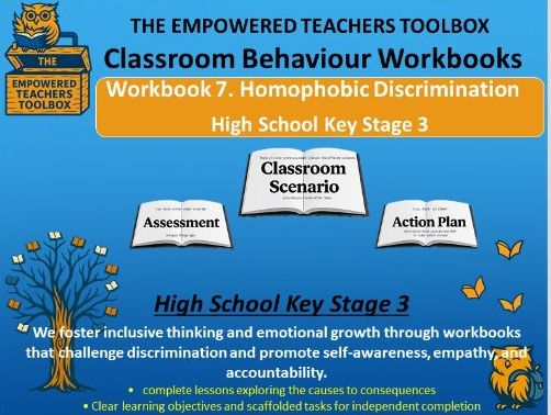 Internal Exclusion / Isolation / Remove Room / Seclusion / Workbook 7. Homophobic Discrimination KS3