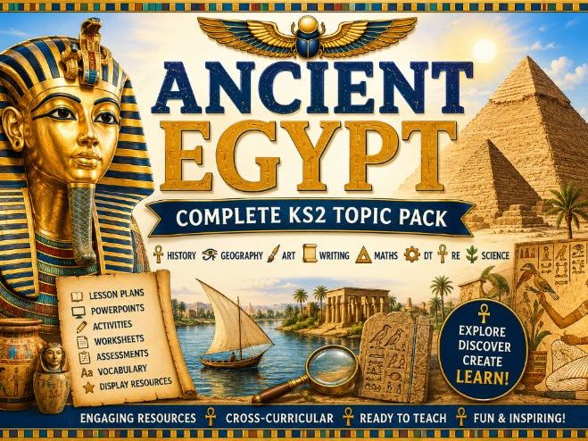 Ancient Egypt Complete KS2 Topic Pack