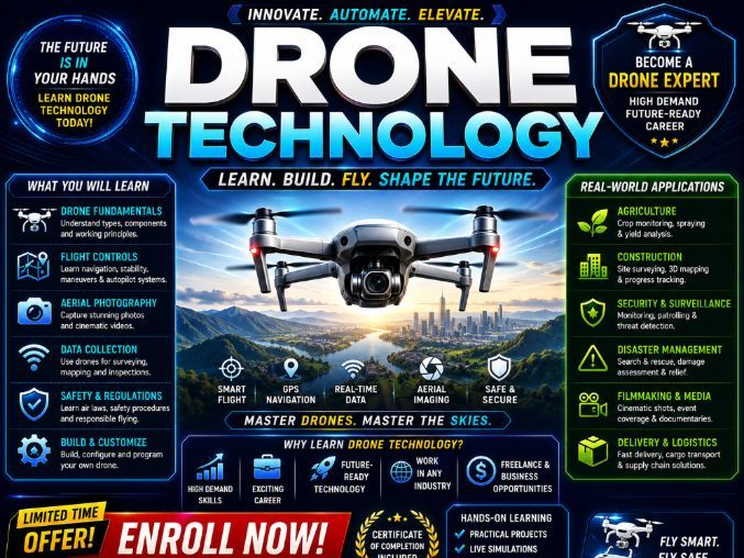 Drone Technology | CS PPT +Worksheets +Activity + Mcq Quiz + Answers_Marking Scheme