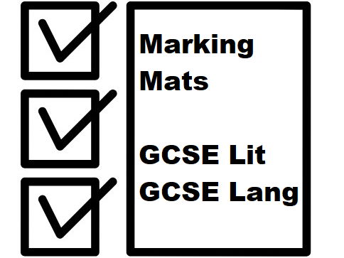 GCSE Marking and Moderation Mats
