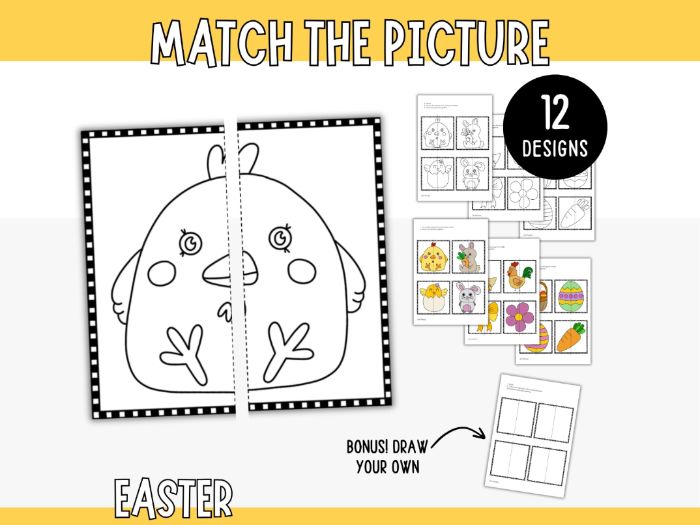 Easter Matching Game - Printable Activity for Kids
