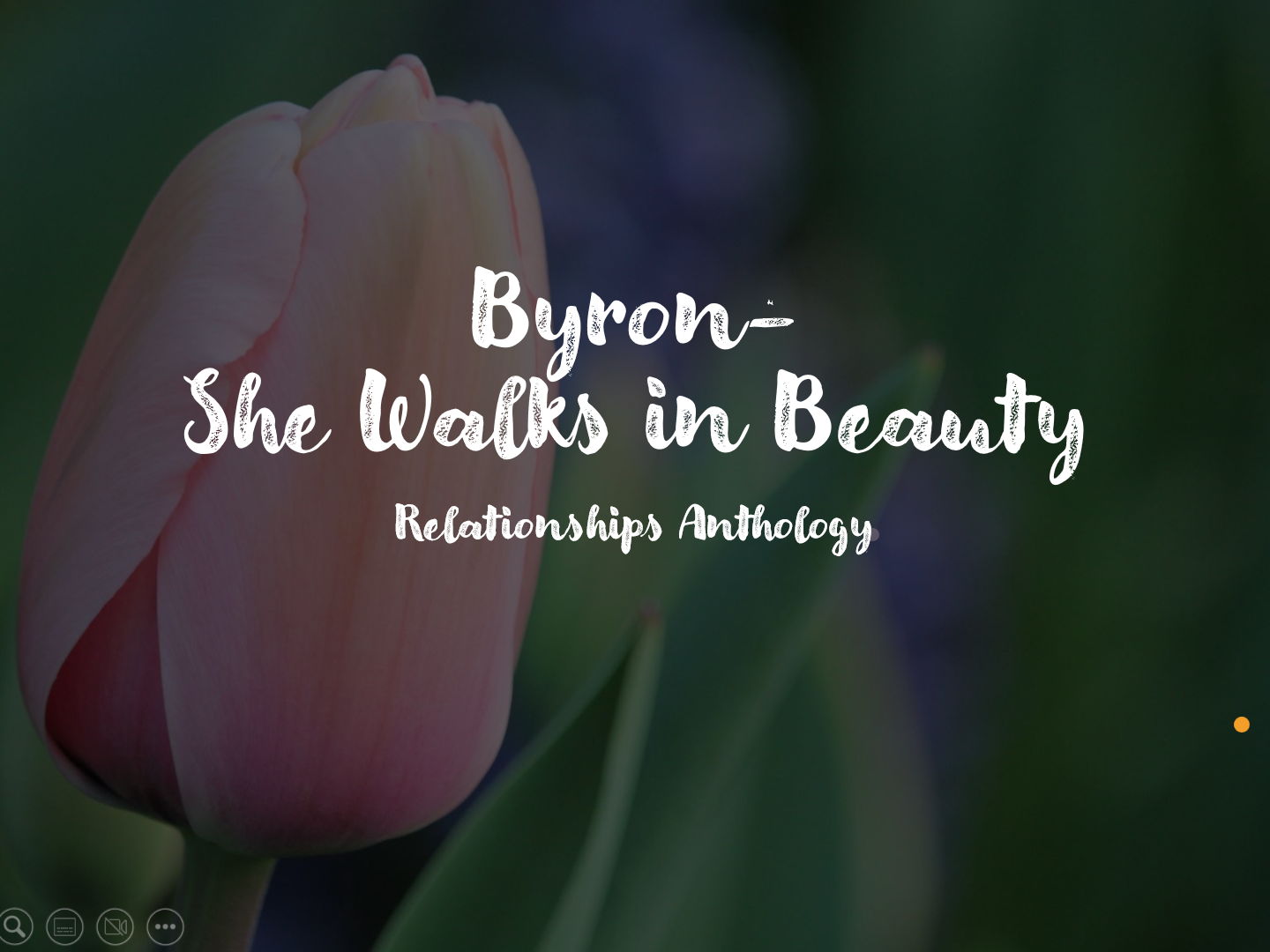Byron She Walks in Beauty PPT and class notes bundle