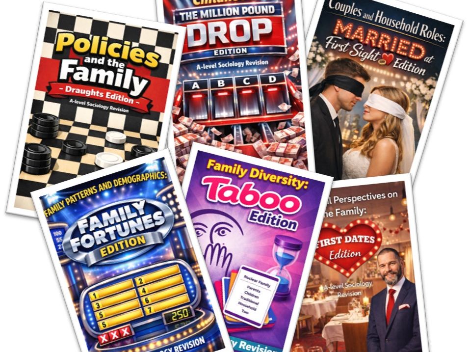 Sociology Revision Games - Families and Households
