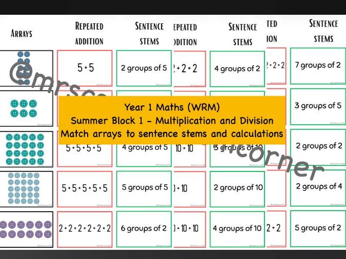 Arrays matching activity