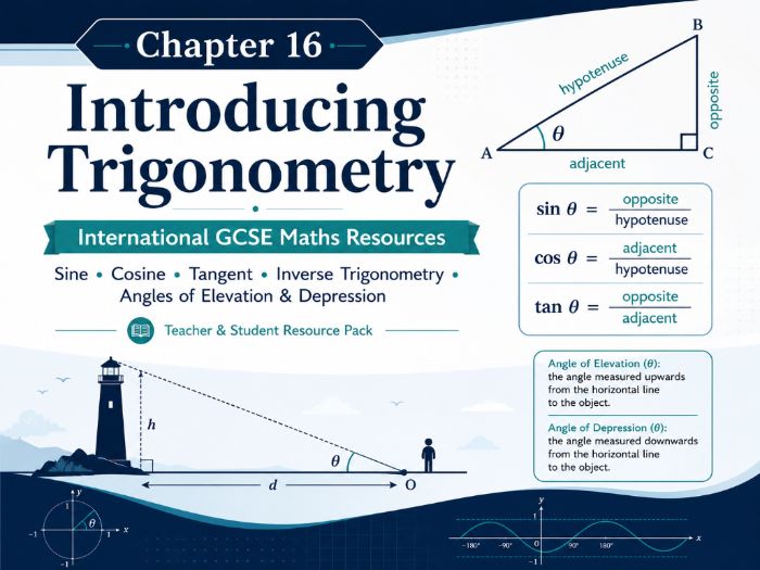 16 - Introducing TrigonometryTeacher Pack - Pearson Edexcel iGCSE Maths