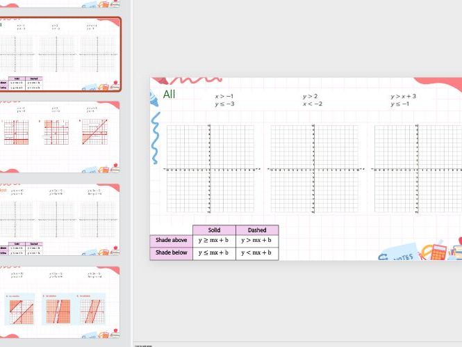 Systems of Inequalities