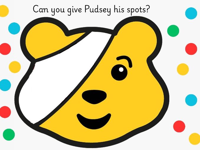 Children In Need - Pudsey Bear Fine Motor Skills