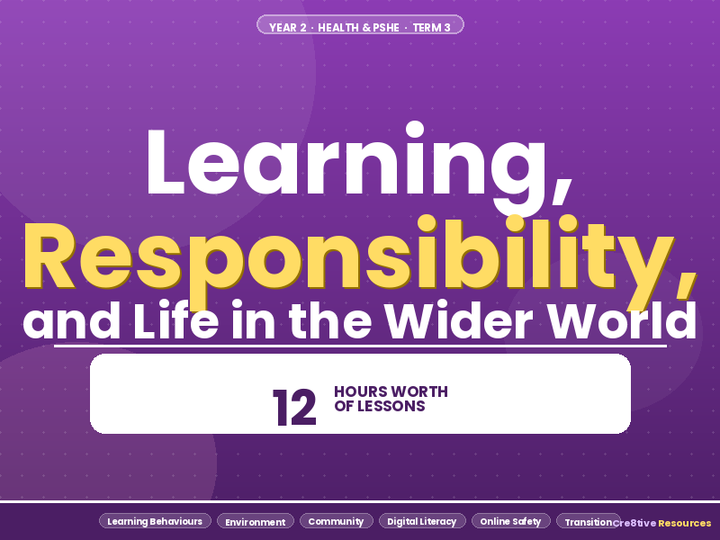 Year 2 PSHE Unit - Learning, Responsibility and Life in the Wider World