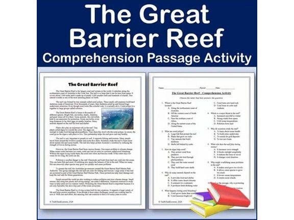 The Great Barrier Reef | International Landmarks Comp Passage & Activity