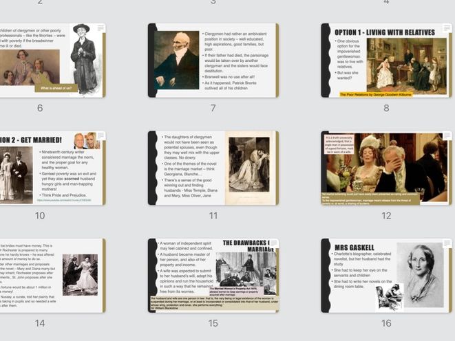 Jane Eyre - The Life of a Governess
