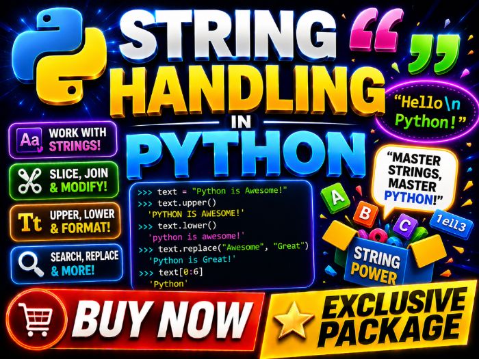 String Handling in Python |Cambridge IGCSE & A-Level 9618 CS| PPT+Worksheets+Activity+MCQ - CS