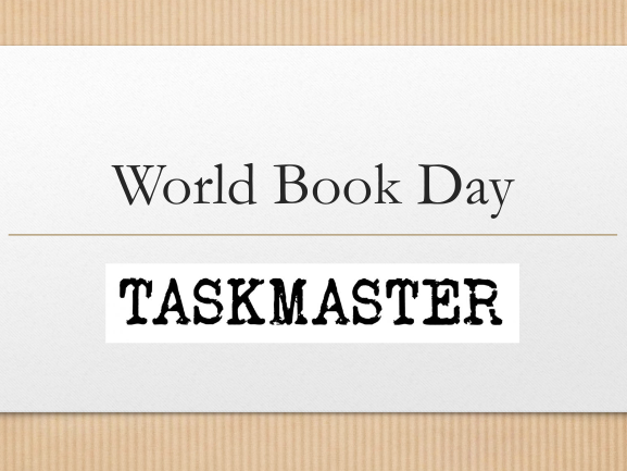 Taskmaster - World Book Day Edition