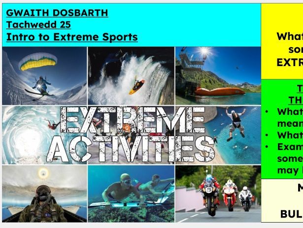 Extreme Sports - English Language SOW