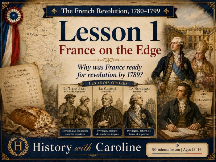 The French Revolution Lesson 1: Why was France ready for revolution by 1789?