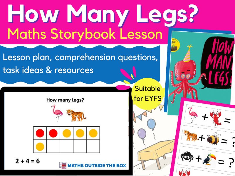 How Many Legs? - Maths Storybook Lesson (EYFS)