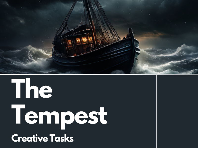 The Tempest Post-Reading Creative Tasks