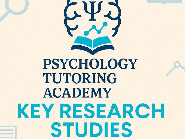 Research Studies Revision Document