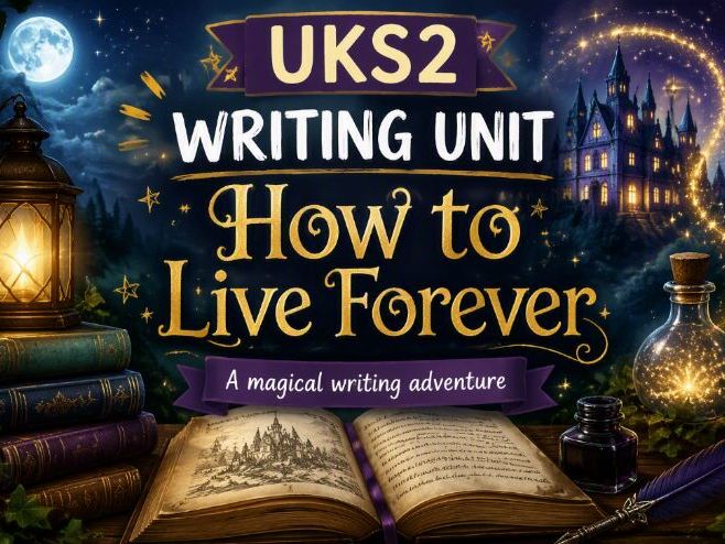 UKS2 English Unit - How to live forever