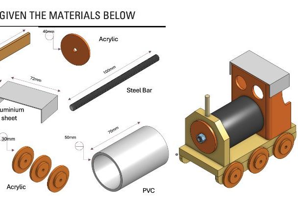 Design and make a toy train